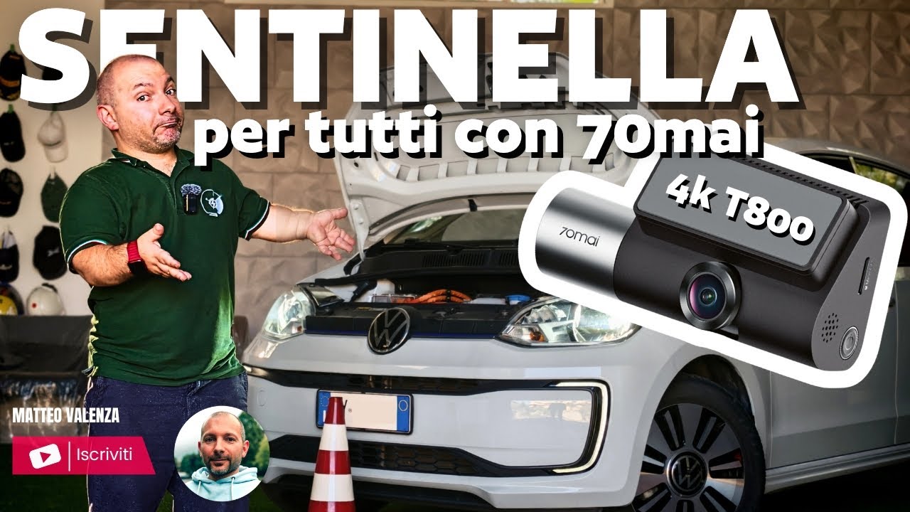 Ho messo in SICUREZZA la Volkswagen di GINGER! con 70mai 4K T800