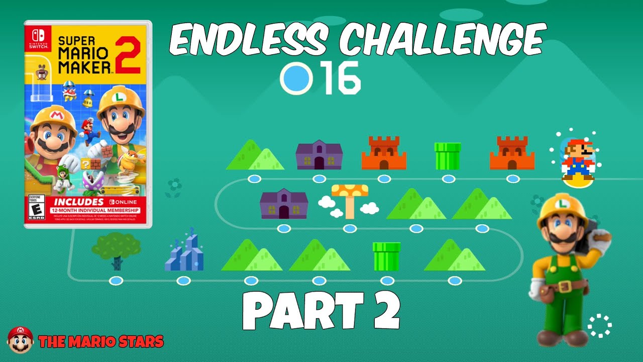 Super Mario Maker 2 - Endless Challenge - 8 Course - Part 2