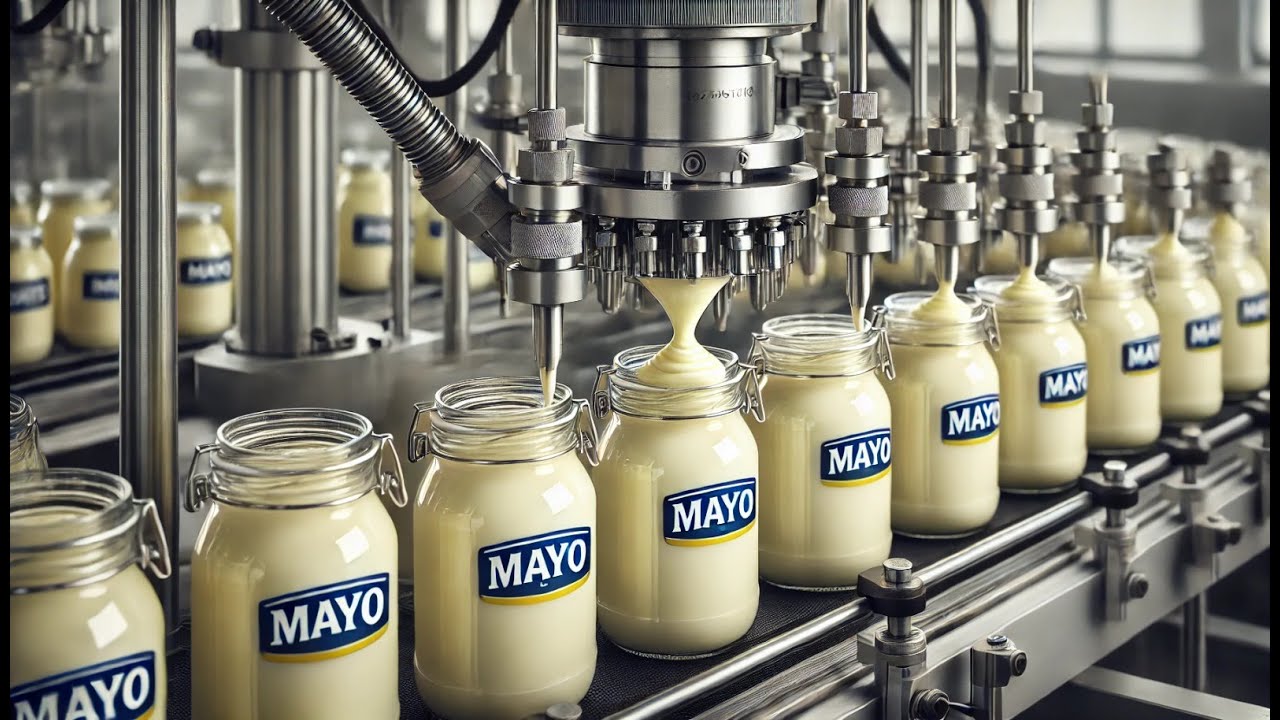 ¿Cómo Se Fabrica La Mayonesa? [Proceso En Fábrica]