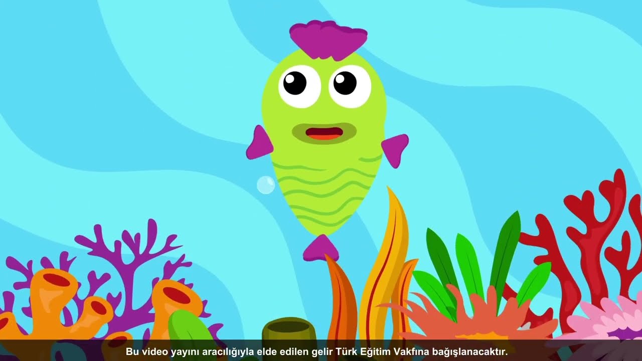 Balıkların D&uuml;nyası | Uris Kids ile Eğitici &Ccedil;ocuk Şarkıları
