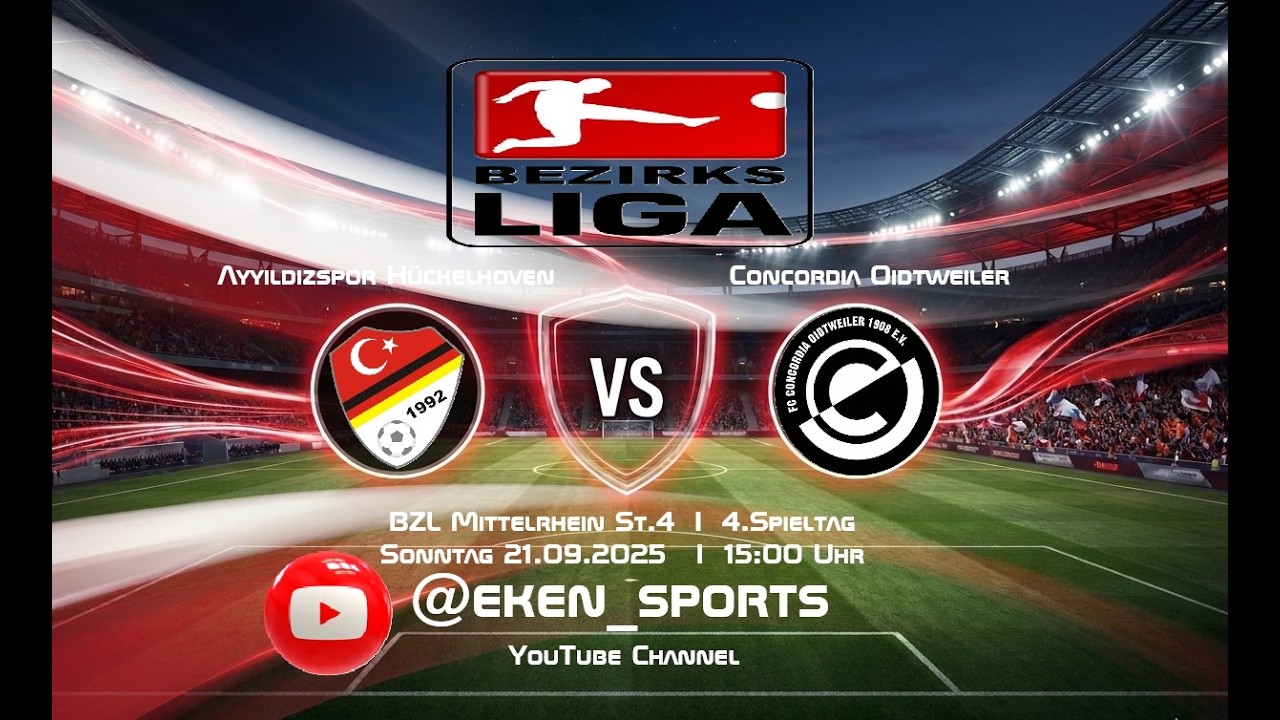 AYYILDIZSPOR HÜCKELHOVEN vs FC CONCORDIA OIDTWEILER