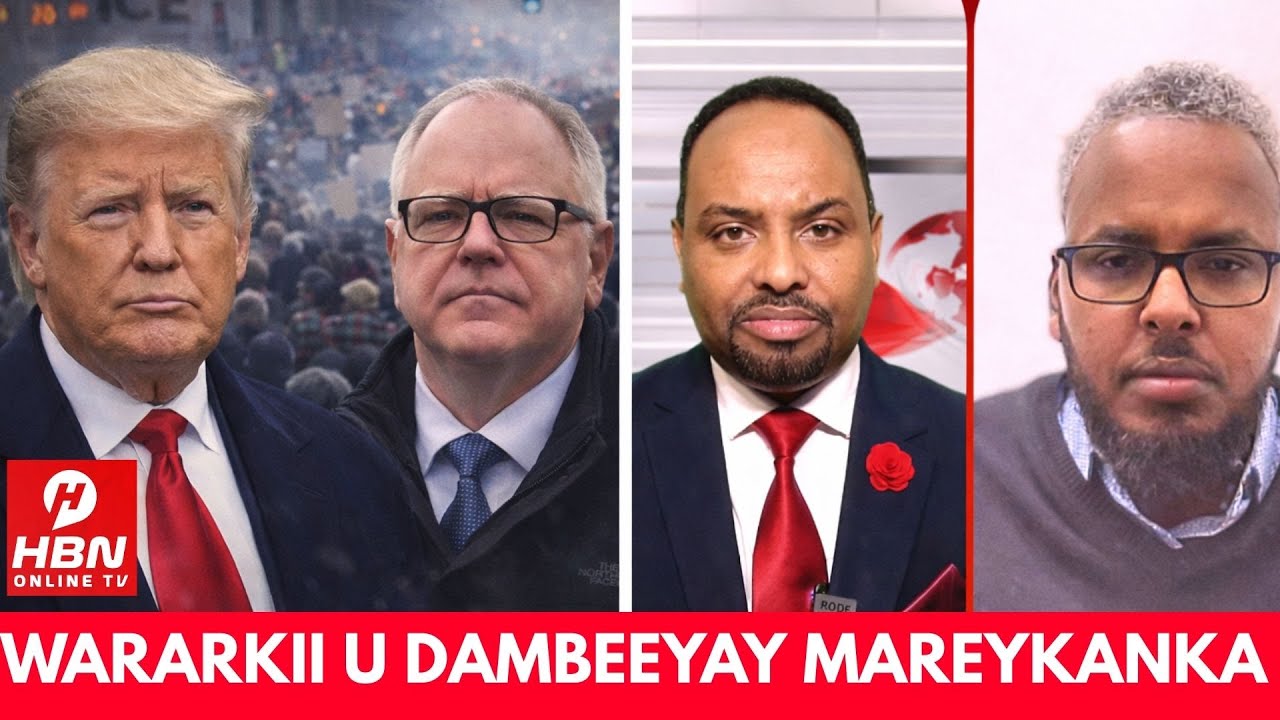 TRUMP OO XAALKU KU ADKAADAY BANNAANBAXYO SOCDA & ICE OO LAGU KACAY + ARRIMAHA SOOMAALIDA