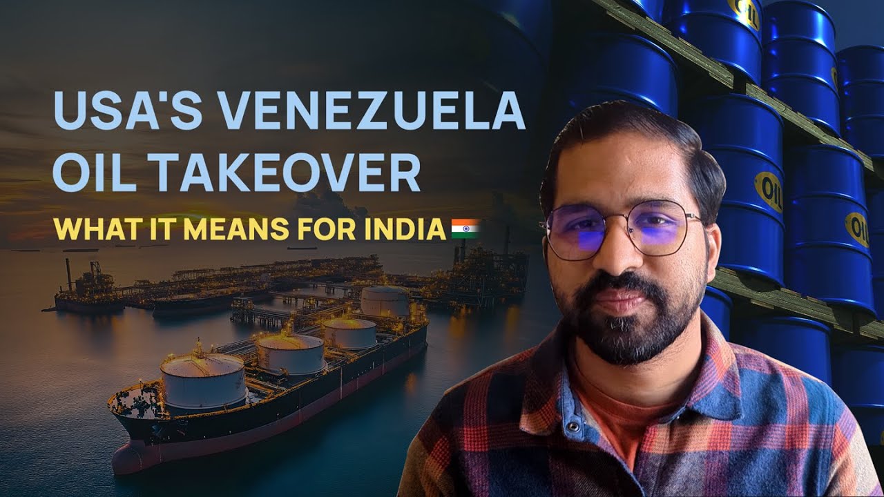 Winners & Losers Behind USA's Venezuelan Oil Takeover | What It Means For Indian Oil & Economy