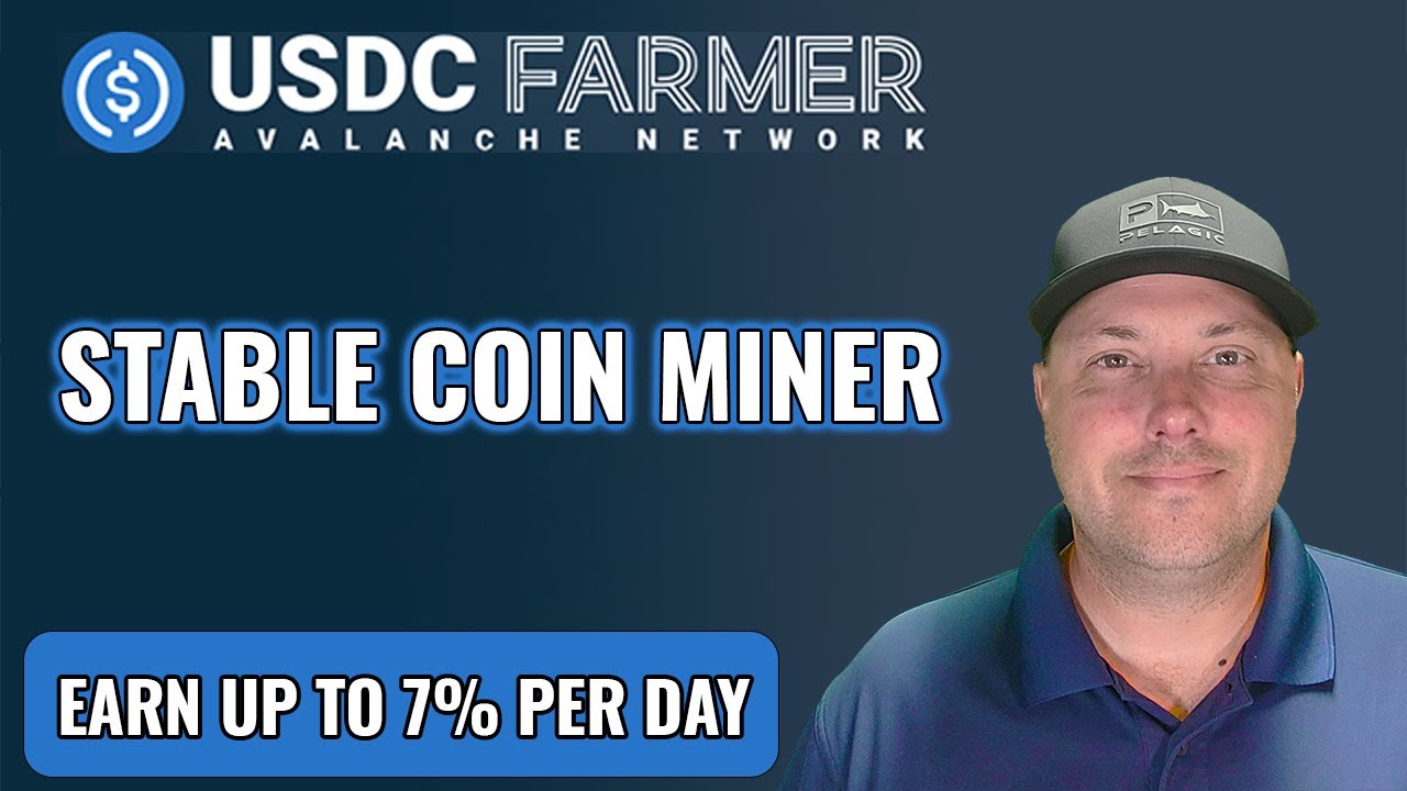 USDC Farmer | New Miner On Avax | Earn Up To 7% Per Day