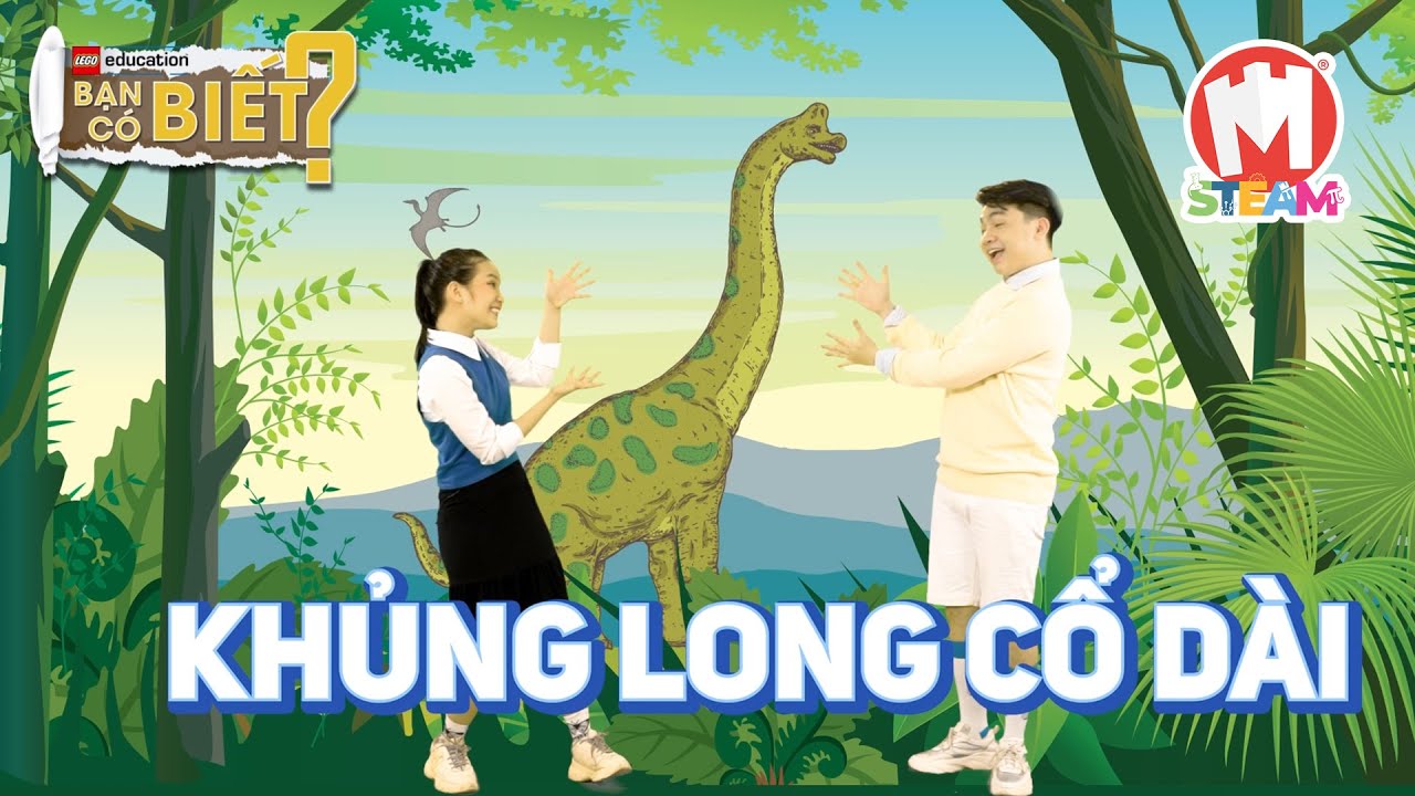 BẠN CÓ BIẾT ? Lắp ráp khủng long cổ dài Alamosaurus bằng LEGO? | LEGO WEDO 2.0