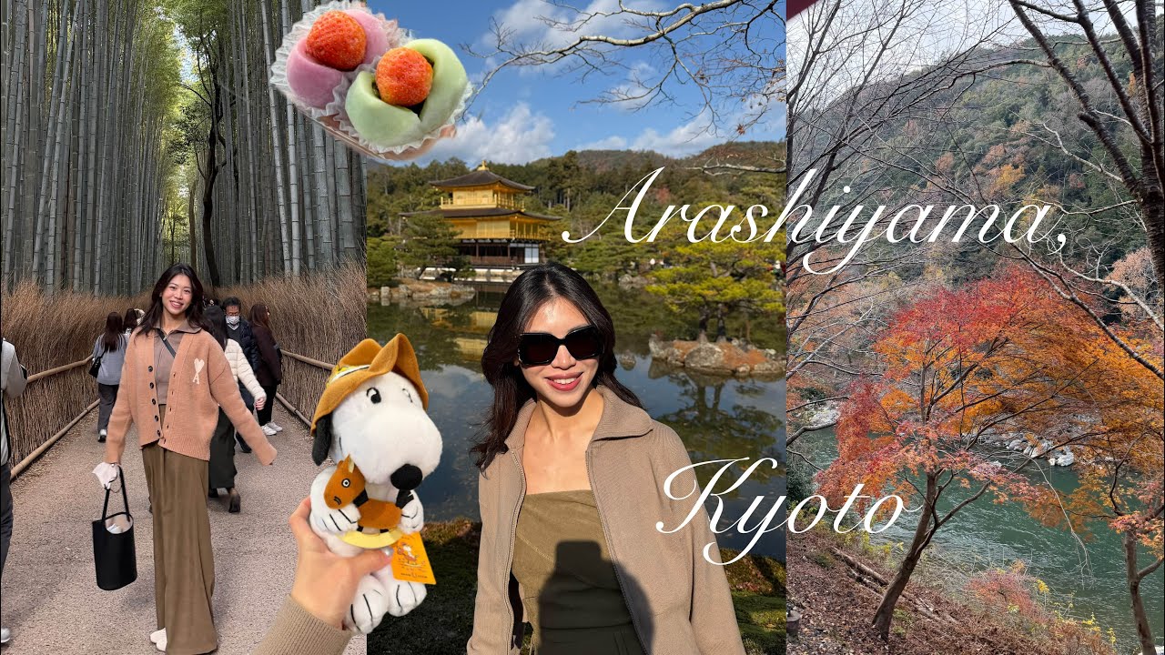 嵐山小火車攻略🚂金閣寺🍂竹林小徑