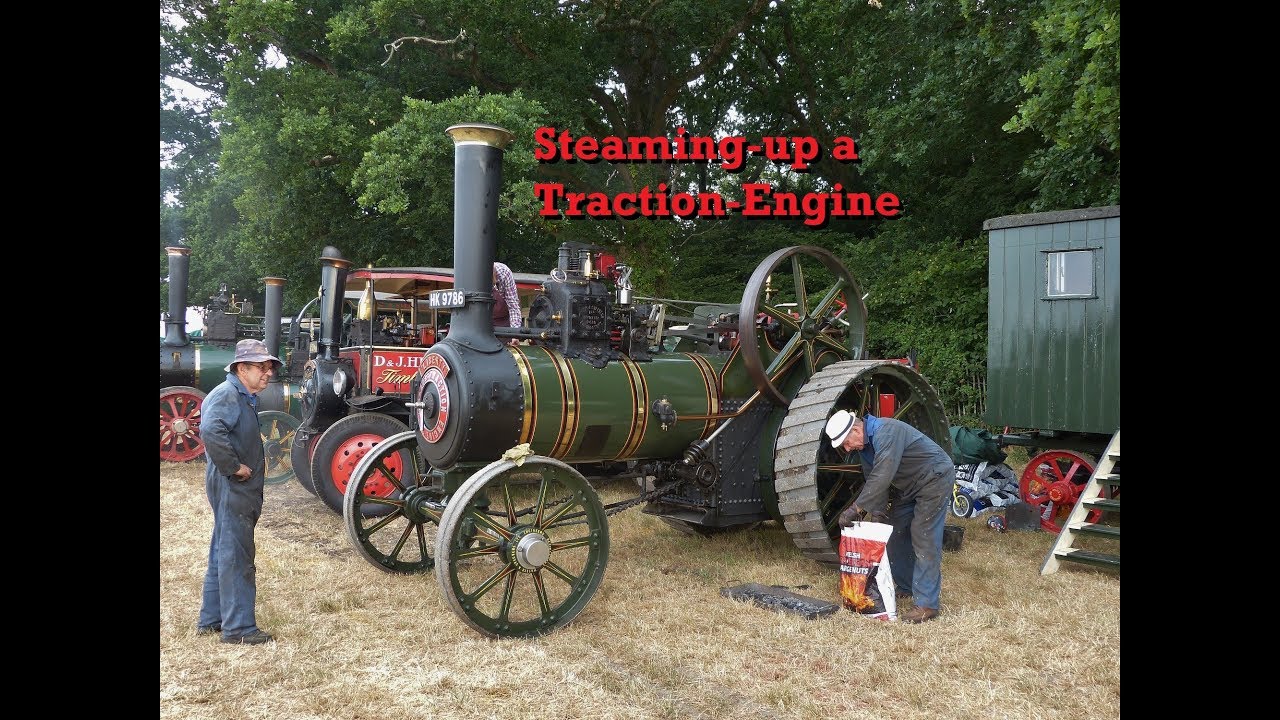 Steaming-up a Traction-Engine