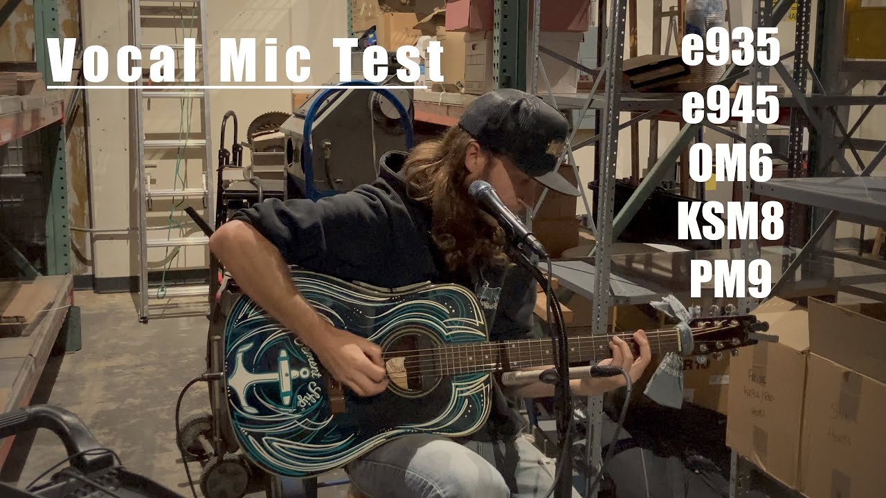 Vocal mic tests