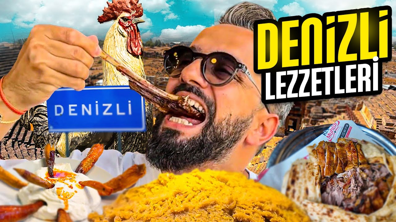 DENİZLİ LEZZET TURU (DENİZLİ VLOG)
