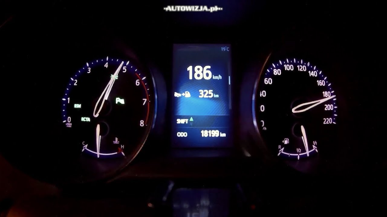 Toyota C-HR 1.2 Turbo acceleration 0-100 km/h, 0-190 km/h, 0-400 m, racelogic