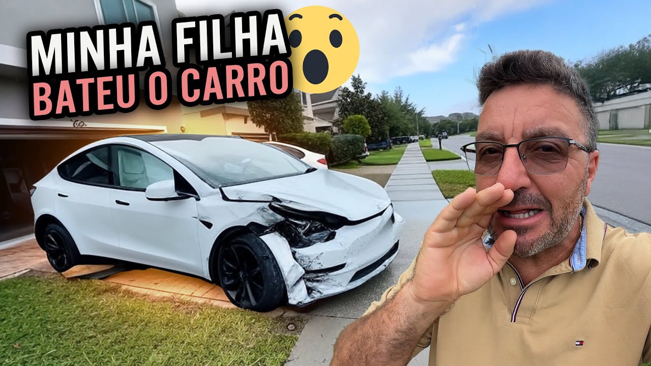 MINHA FILHA BATEU O CARRO DELA