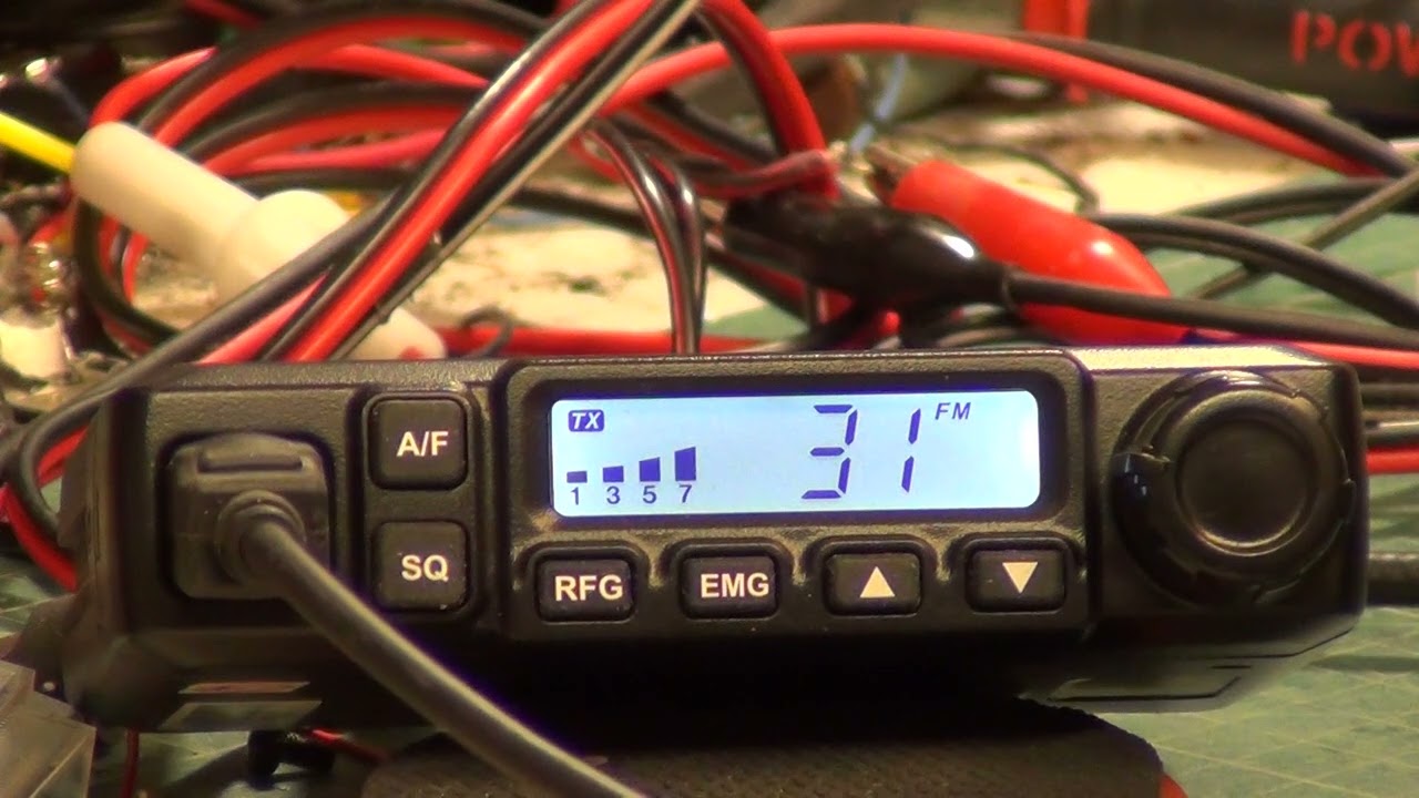 PNI HP6500 CE MultiNorm UK/EU CB radio - On The Air test (Ex Alan)