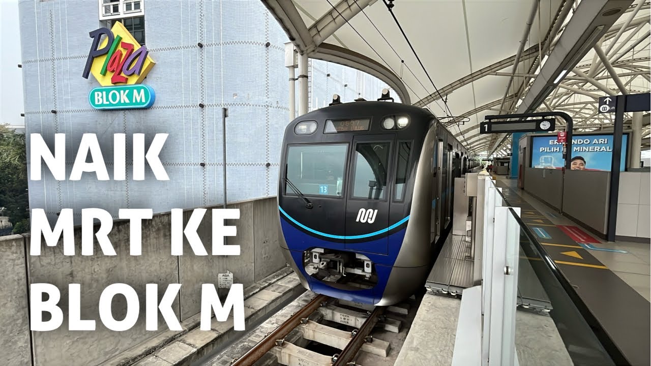 NAIK MRT KE BLOK M DEMI MAKAN DIMSUM HAKA | 2024