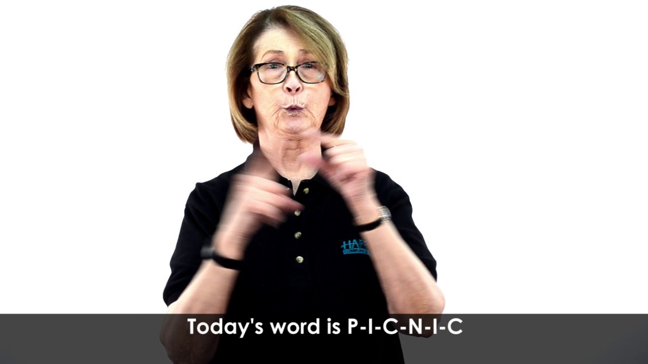 Harris Communications ASL Word of the Week: Picnic