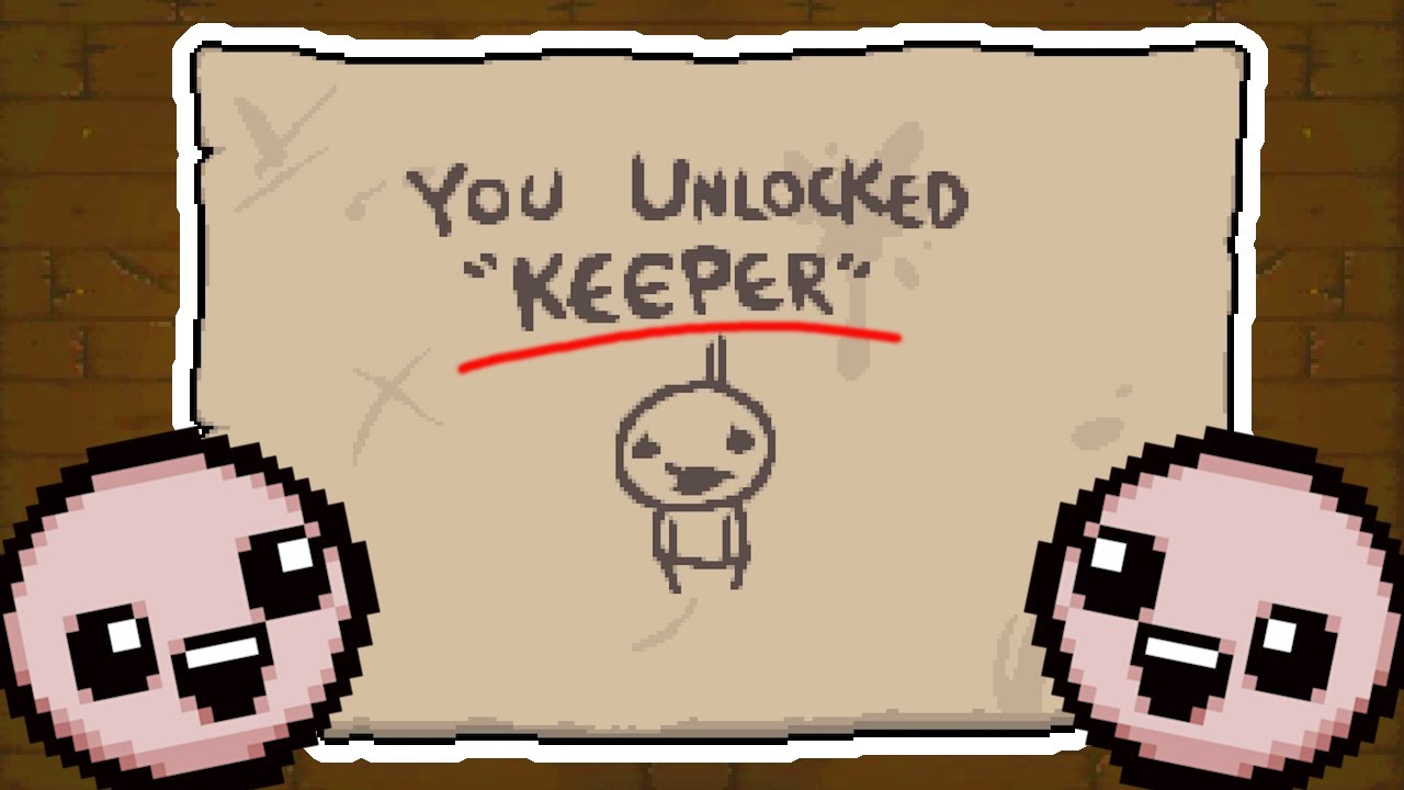 Jak Odblokowałem KEEPERA w The Binding of Isaac?