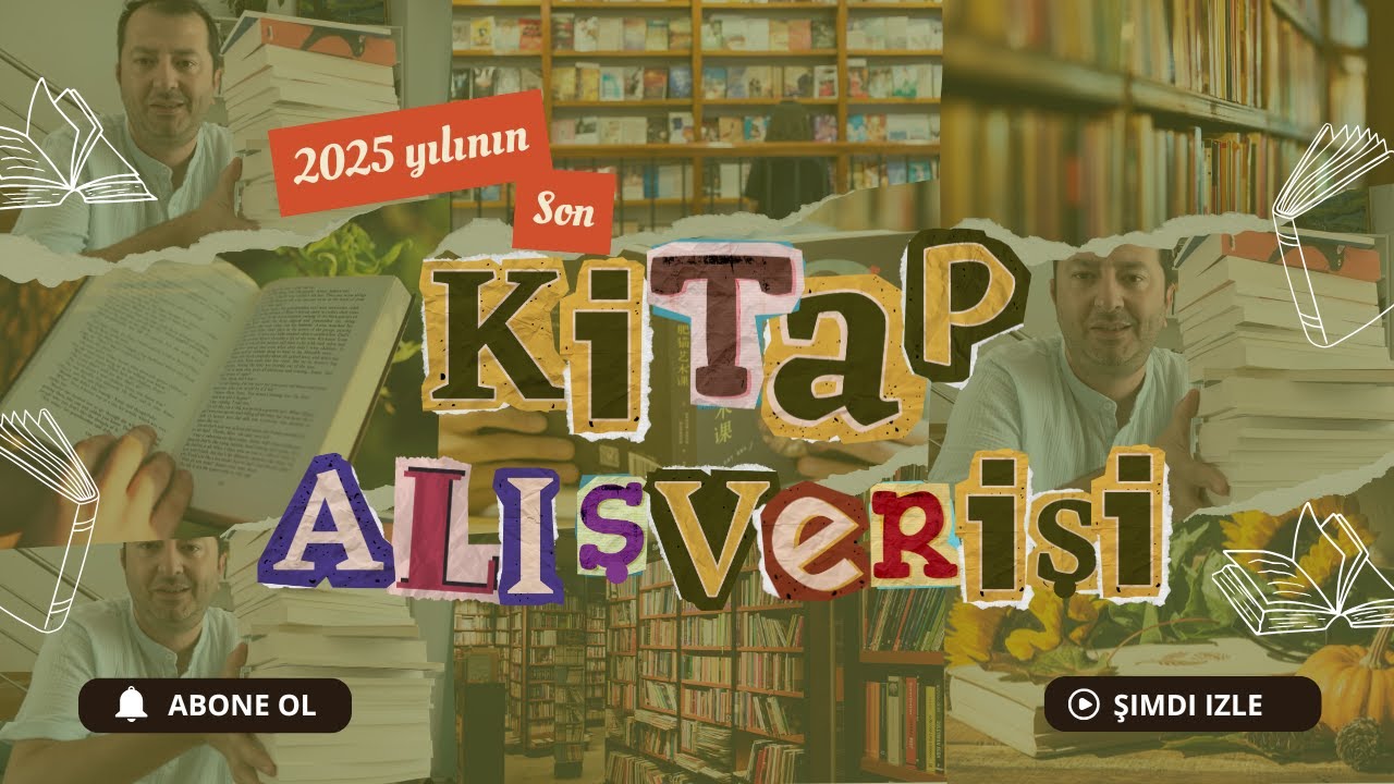Kitap Alışverişi ✔️ | 2025 Yılının Son Kitap Alışverişi