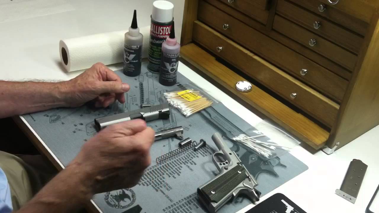 Kimber Stainless Pro Carry ll Cleaning