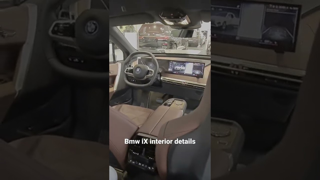 BMW iX amazing interior