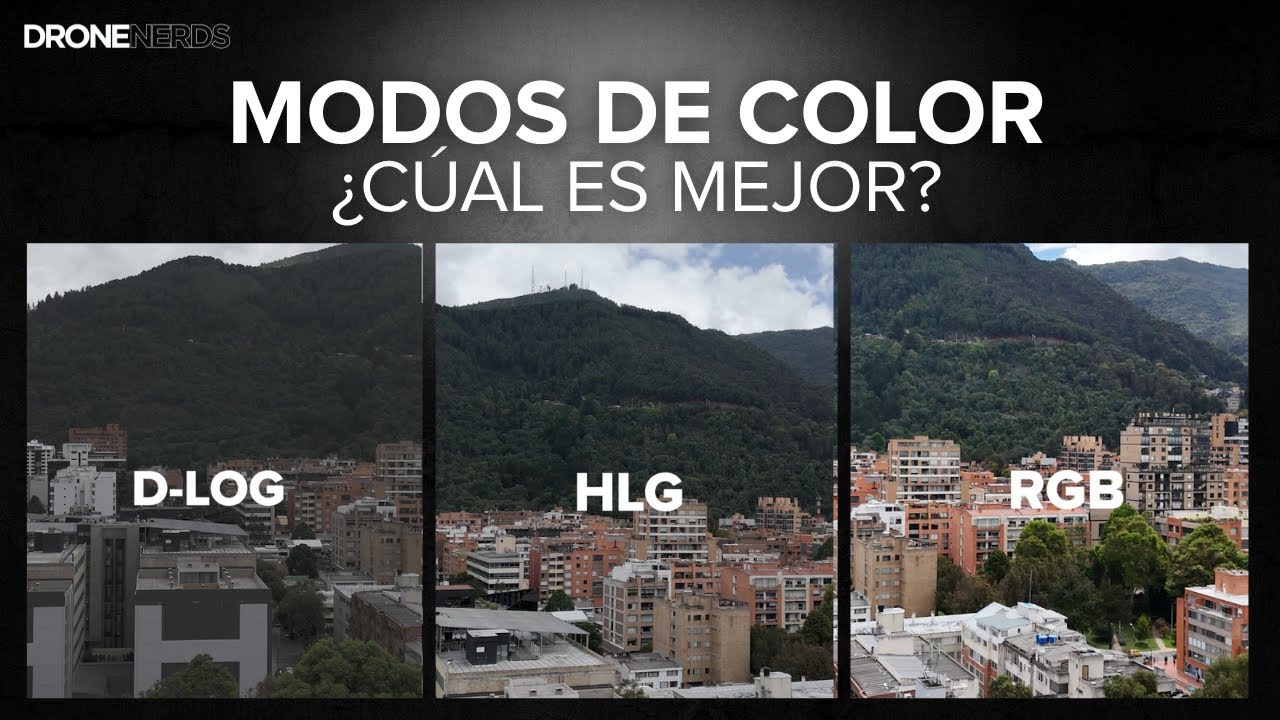 Modos de color DJI