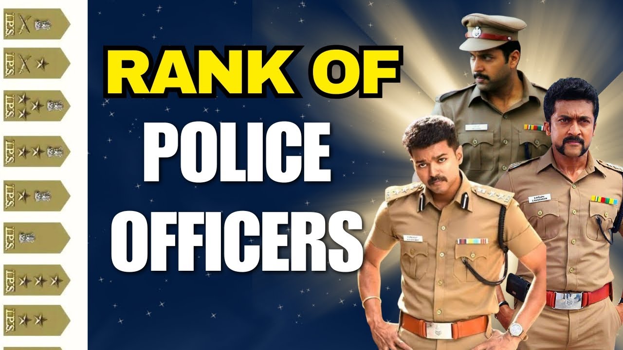 Rank of police officers in India | Indian Police Service| UPSC | State PSC| SSC #ias #exam #facts