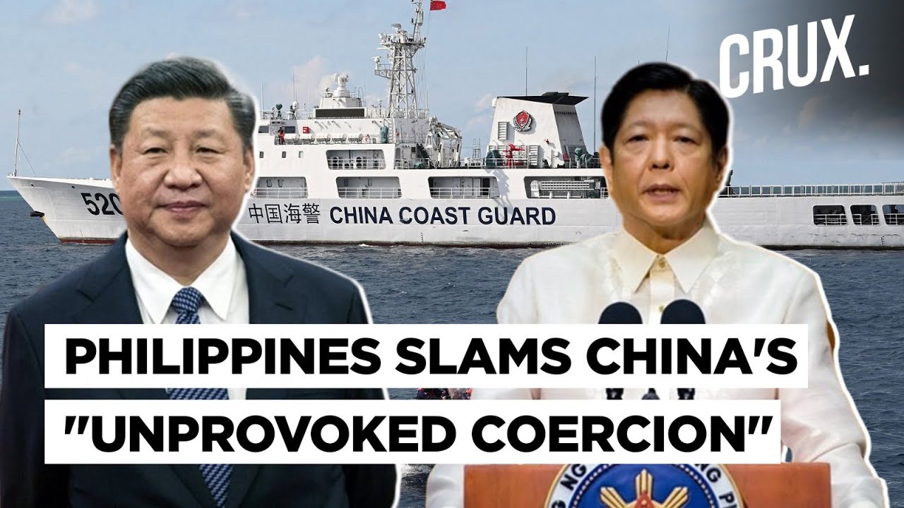 Tensions Grow In South China As China Fires Water Cannons At Philippine Ships In “Control Measures”