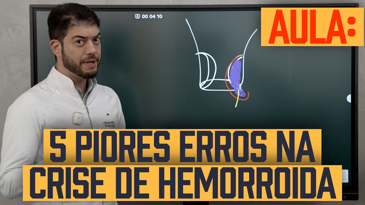 Cinco piores coisas para fazer na crise de hemorroidas e como evitar complicações