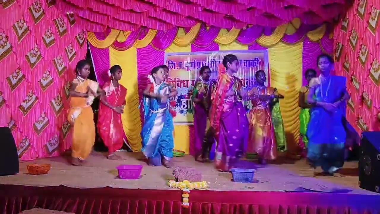 जिल्हा परिषद शाळा वाकी विविध गुणदर्शन कार्यक्रम #Dance #zpschoolmarathi #konkan #viralvideo #viral 