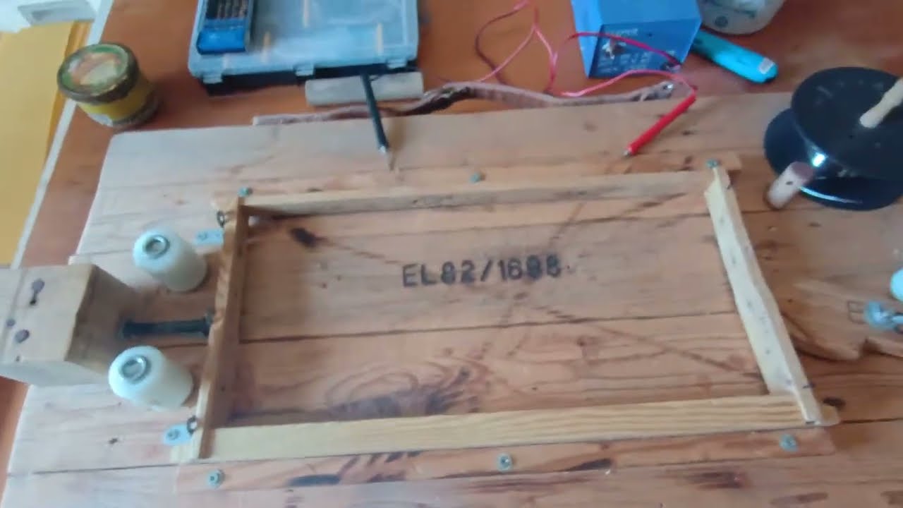 Αυτοσχέδιος πάγκος συρμάτωσης πλαισίων (πατέντα)