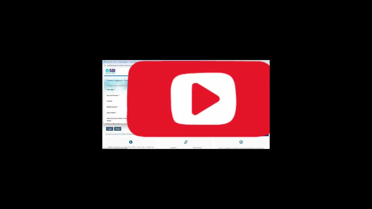 @SkillVedic SBI NET BANKING USER ID & PASSWORD FORGOT STEP BY STEP EXPLAIN #banking