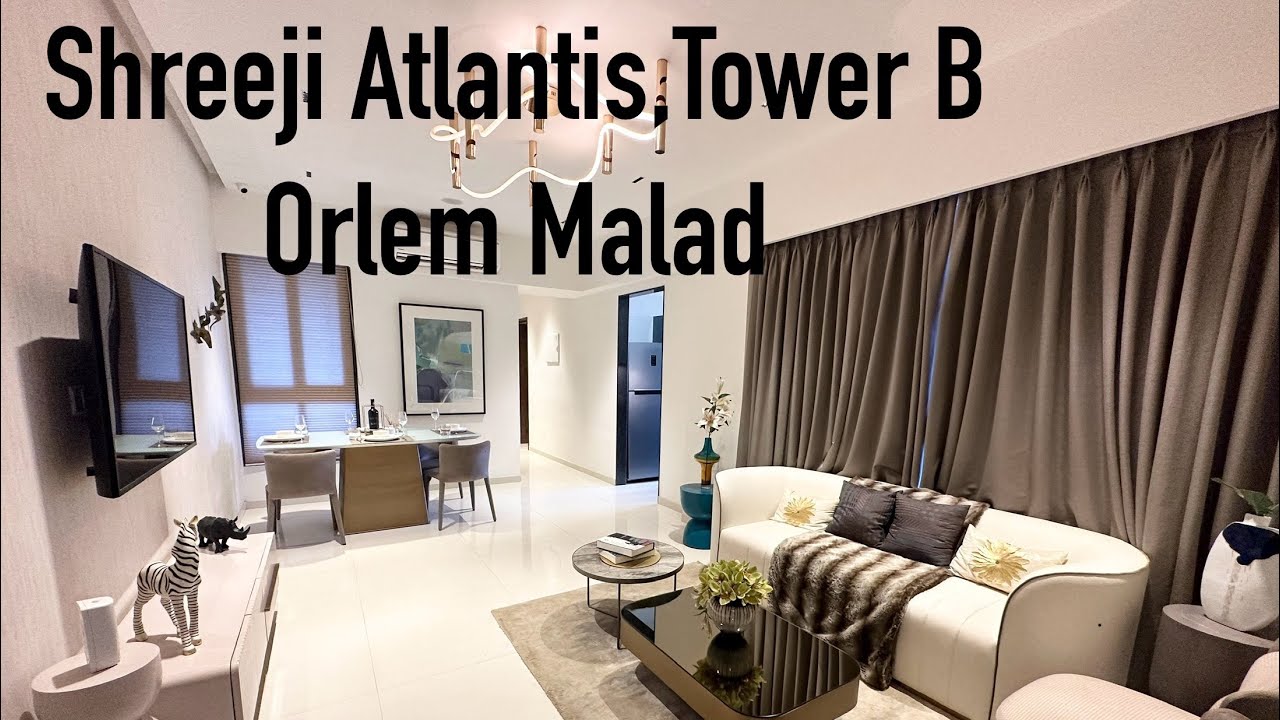 2bhk starting 1.70 Crore,Shreeji Atlantis Tower B, Orlem Malad West