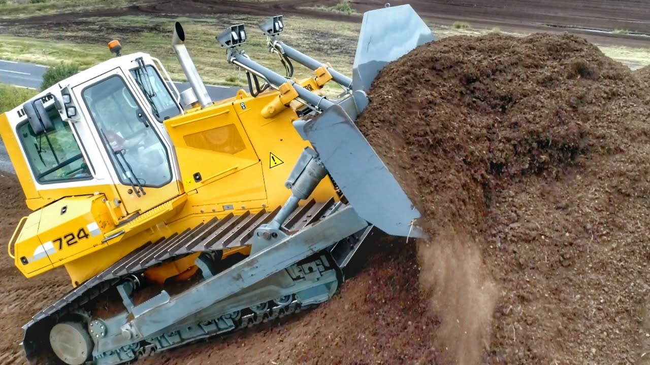 Peat Harvesting in Ireland