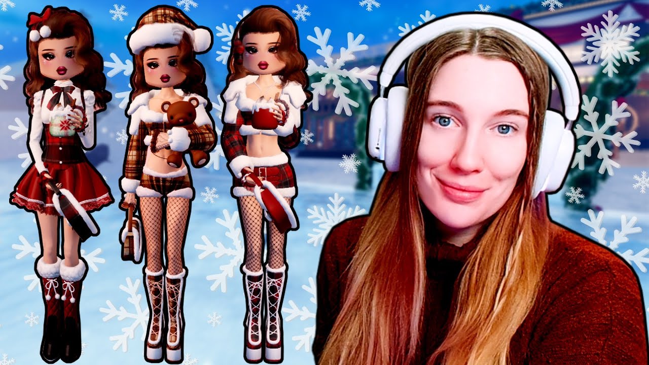 Kar&aacute;csonyi Skinek 🎅 NYERTEM? I Dress To Impress  I Roblox