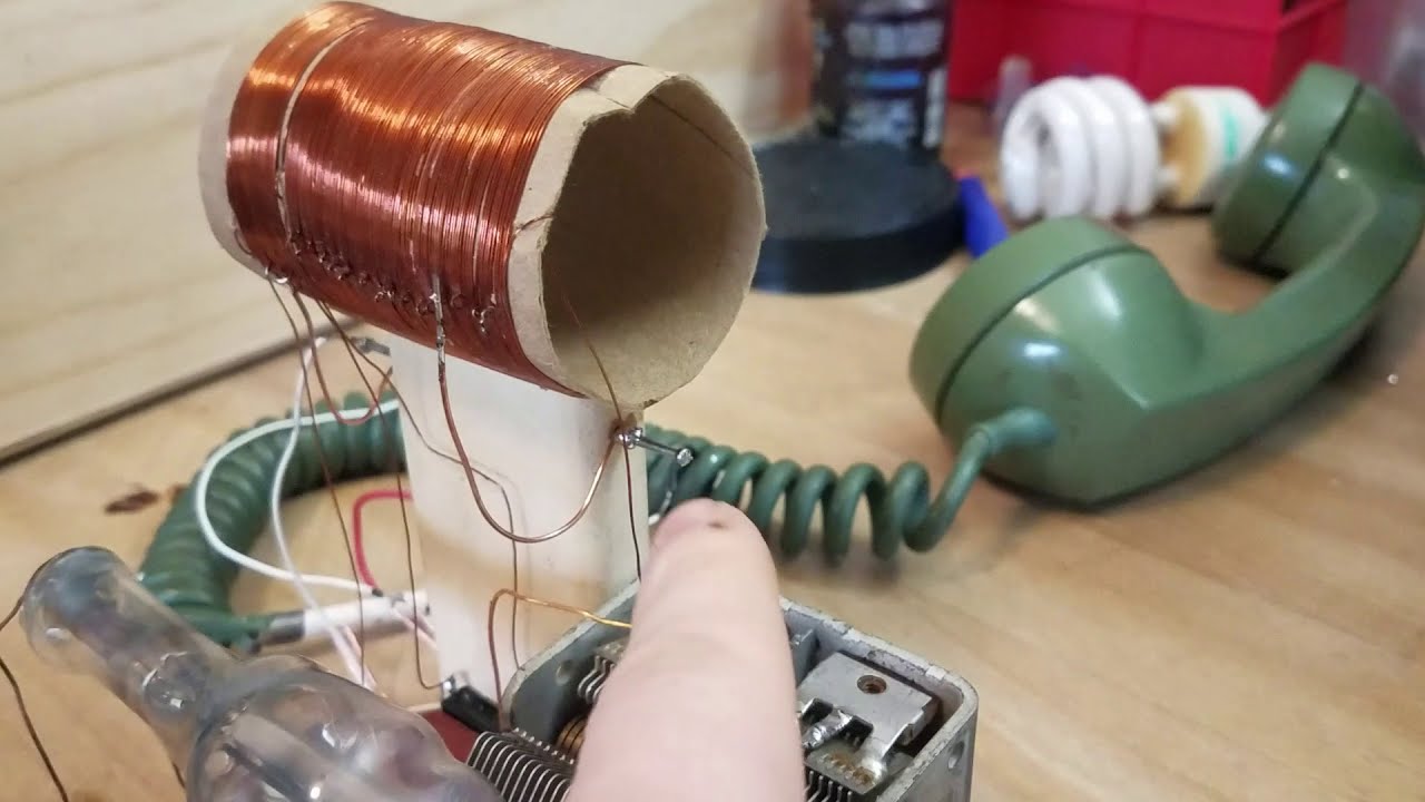 Homemade Triode Transmitter
