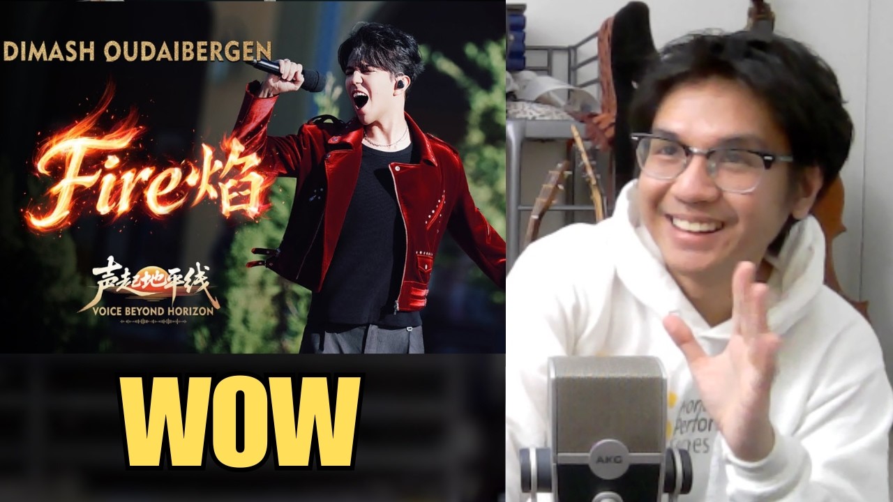 Musician reacts to Dimash Qudaibergen - FIRE (Live at Voice Beyond Horizon)