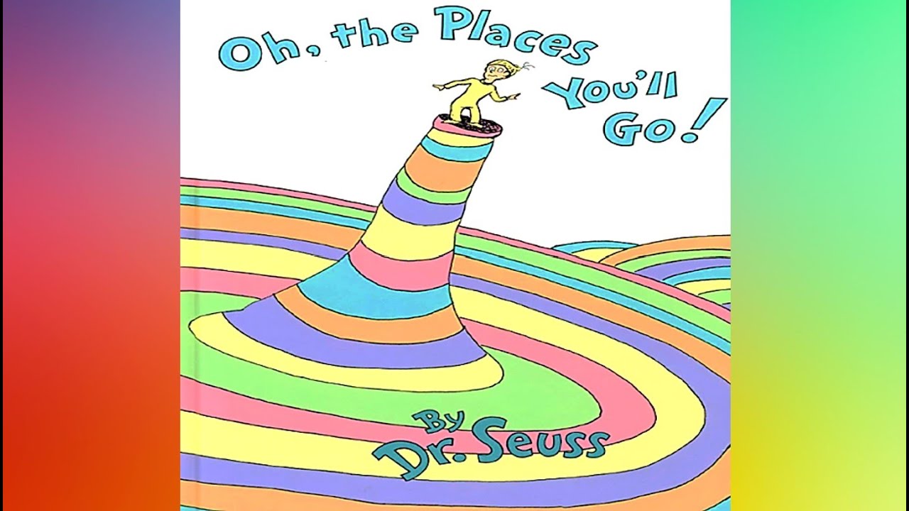 Dr Seuss OH, THE PLACES YOU'LL GO! photo story book reading classic favorite #drseuss #book #read