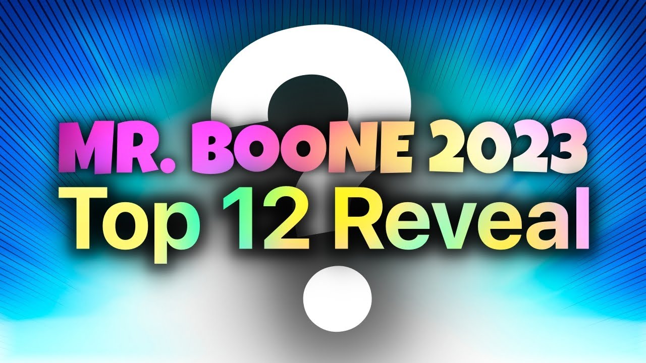 Mr. Boone 2023 Top 12
