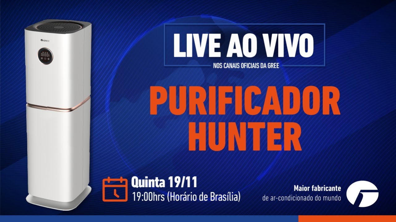 Live 19/11 - Purificador Hunter