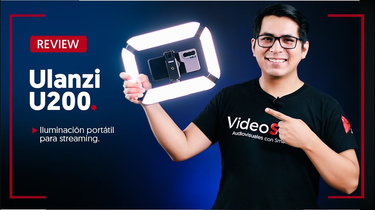Iluminación portátil para Smartphone y DSLR U200 ULANZI