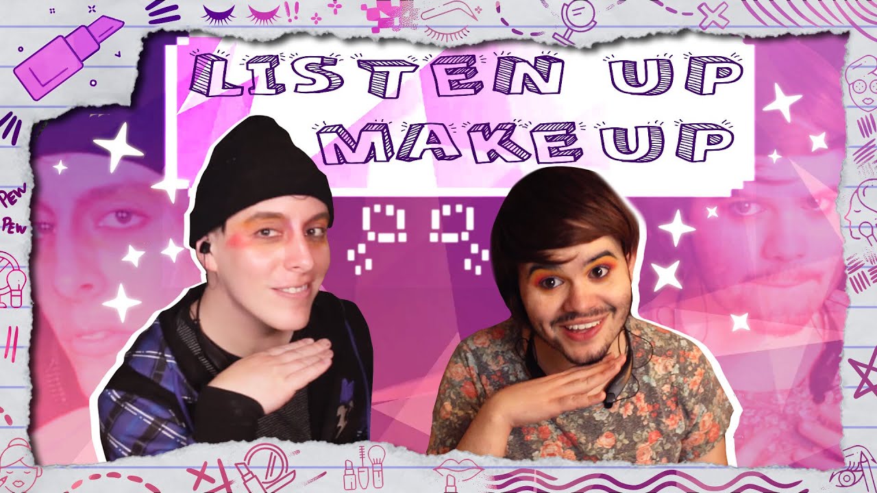 Following a Makeup Tutorial That We Can't See! - We Take Requests | Thomas Sanders & Friends