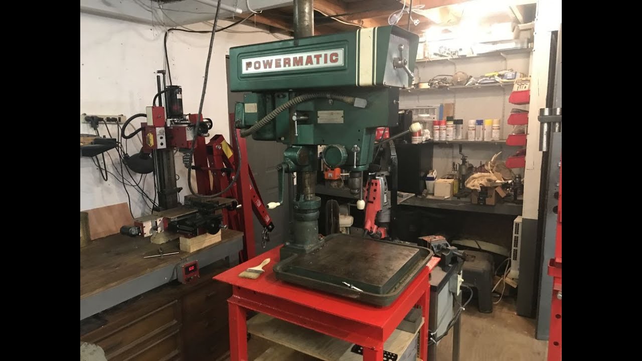 Powermatic 1150A Drill Press Introduction, Overview, & Minor Fix