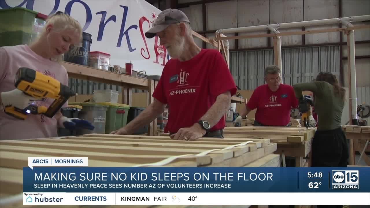 Sleep in Heavenly Peace gets huge boost of help after ABC15 feature