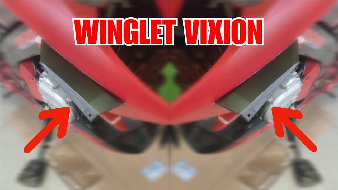 Cara Mudah Membuat Winglet Vixion