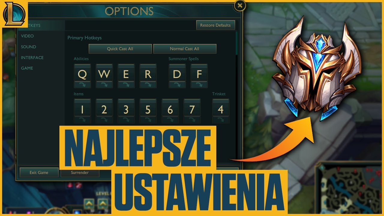 NAJLEPSZE USTAWIENIA DO LOLA 2025
