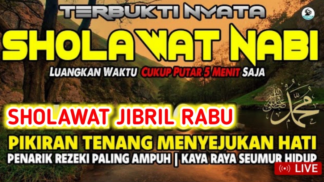 CUKUP PUTAR 5 MENIT SAJA - PIKIRAN TENANG MENYEJUKAN HATI - PENARIK REZEKI PALING AMPUH
