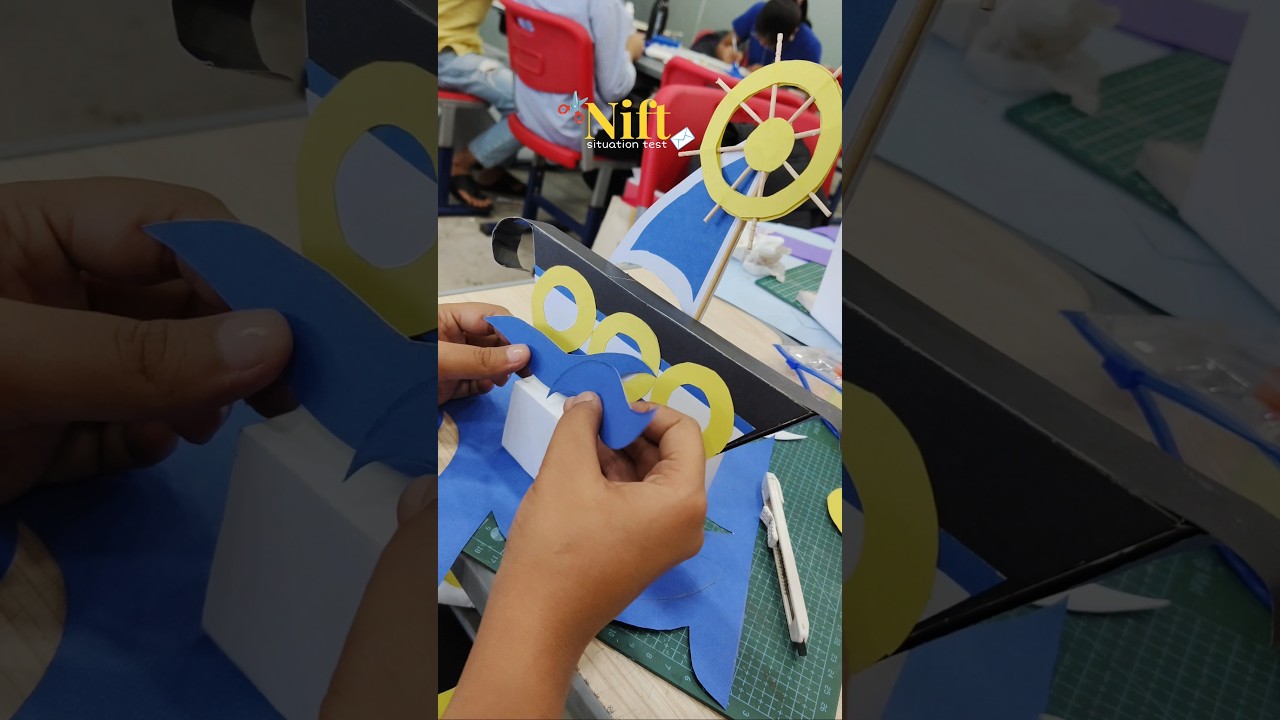 Nift Situation test vlog Day 1 #shorts #ytshorts #niftsituationtest #nift #minivlog #design