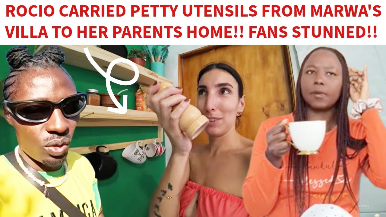 RO CABRERA SHOCKS FANS OVER POTS,PANS & CUPS SHE TOOK FROM THE VILLA,DEE MWANGO CLEARS THE AIR,MARWA
