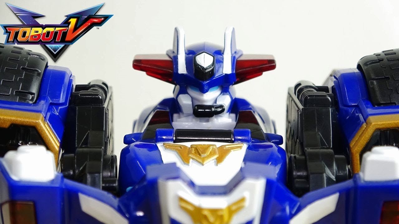 【トボットV】瞬間変形 警察ロボ ストームジョー STORM.JOE  TobotV