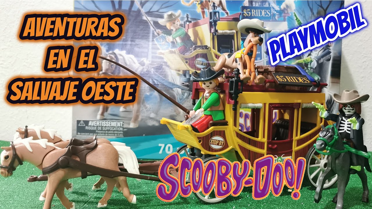 Aventuras en el Salvaje Oeste SCOOBY DOO! Playmobil (70364)