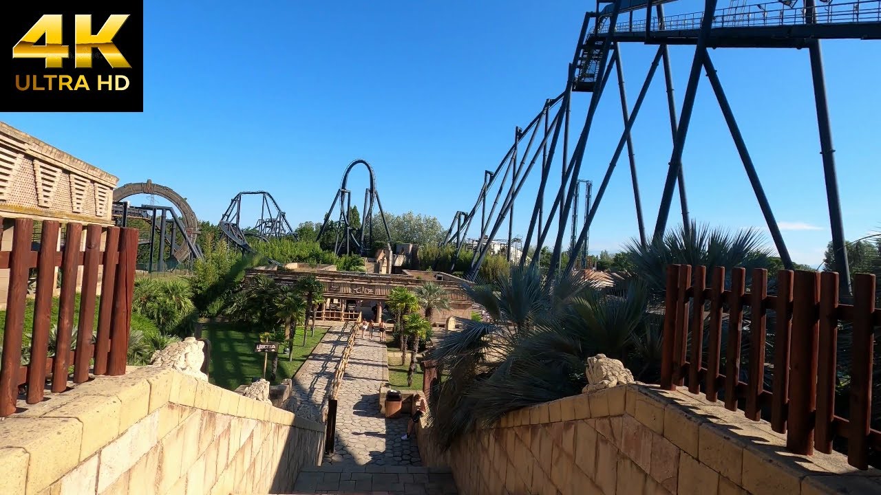 Mirabilandia walkthrough 2022 4k