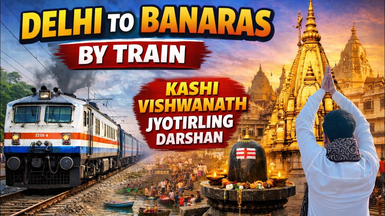 Delhi To Banaras By Train | काशी विश्वनाथ मंदिर दर्शन जानकारी 